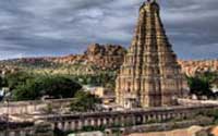 Virupaksha Temple Hampi Temples,Tourist Spots In South India