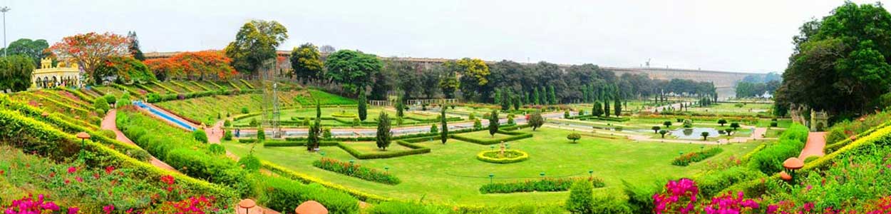 Brindavangarden Karnataka,Best South India Tour Packages 